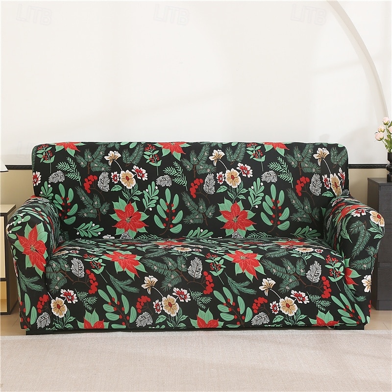 Bohemian Print Dustproof All-powerful Slipcovers Stretch Sofa Cover Super Soft Fabric Couch Cover with One Free Boster Case(Chair/Love Seat/3 Seats/4 Seats) 2025 - $31.99 –P15