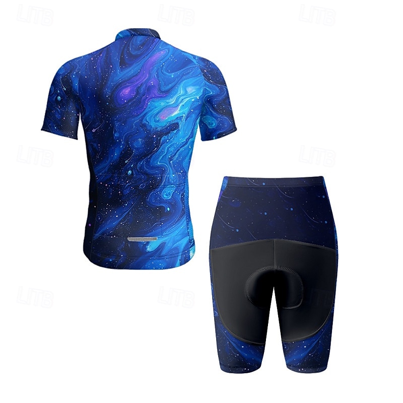 Miesten Pyöräily jersey ja shortsit Lyhythihainen Maastopyöräily Maantiepyöräily Musta Keltainen Punastuvan vaaleanpunainen Kaltevuus Pyörä Spandex Urheilu Kaltevuus Vaatetus 2025 - $38.39 –P7