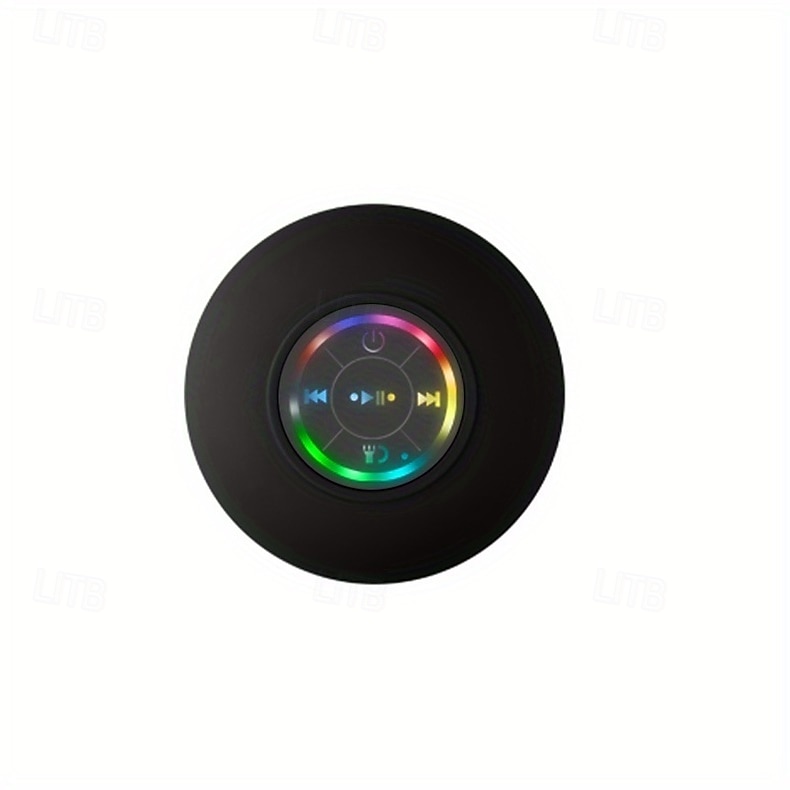 רמקול עמיד למים ipx4 רמקול אלחוטי נייד עם כוס יניקה usb נטענת למסיבות נסיעות לשירותים בבית ובחוץ (כוסות היניקה חייבות להיות על משטח חלק כדי להשתמש בהן) 2025 - $19.99 –P1