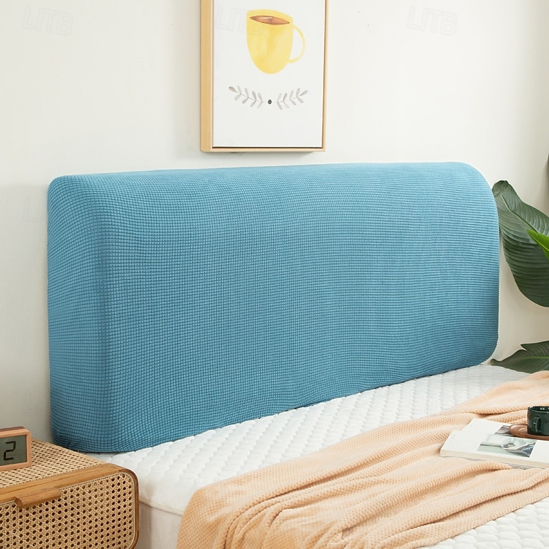 Elastic Double Bed Headboard Cover Corn Velvet for Bed Room Hotel Protection Dust Bedhead Cover 2025 - $19.99 –P20