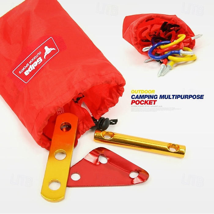 1 szt./4 szt. wodoodporna nylonowa torba podróżna - woreczek do przechowywania ubrań i przyborów toaletowych na kempingu &akcesoria 2026 - $9.99 –P4