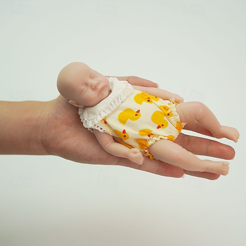 bambole reborn gemelle in miniatura realistiche realizzate a mano in silicone con sorpresa, accessori inclusi per bambini dai 3 ai 6 anni - set di bambole neonato realistiche del 2025 a $61.99 –P13