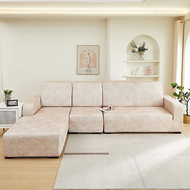 pu skinnsofa sofa pute slipcover vanntett elastisk sofatrekk loveseat sofa møbelbeskytter for stue 2025 - $45.99 –P9