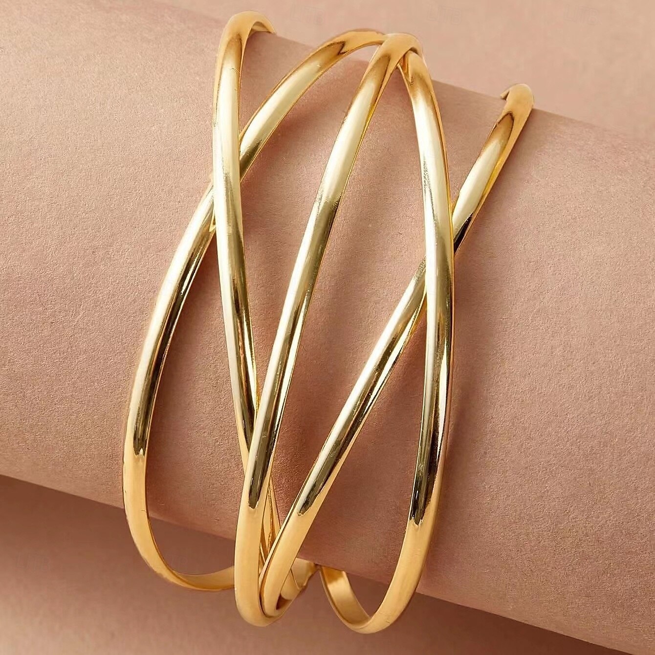 Manchettes Bracelets Femme Fantaisie Précieux Punk Mode Luxe Bracelet Bijoux Doré pour Soirée de 2025 ? $14.99 –P3