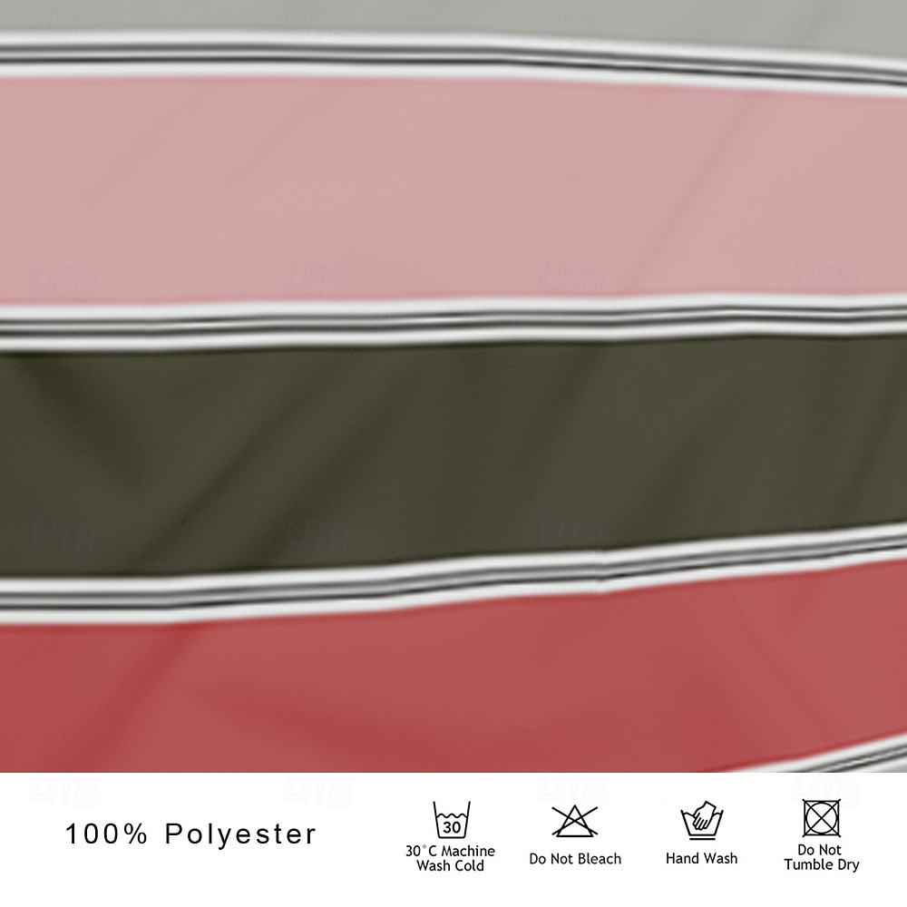 Herr Randig Rugby Polo Kortärmad Polotröjor Skjortor med krage Ledigt Skola Utomhus Sport Dagliga kläder 3D-utskrift Sommar Vår Höst Gul Rubinrött Blå 2025 - $27.99 –P4