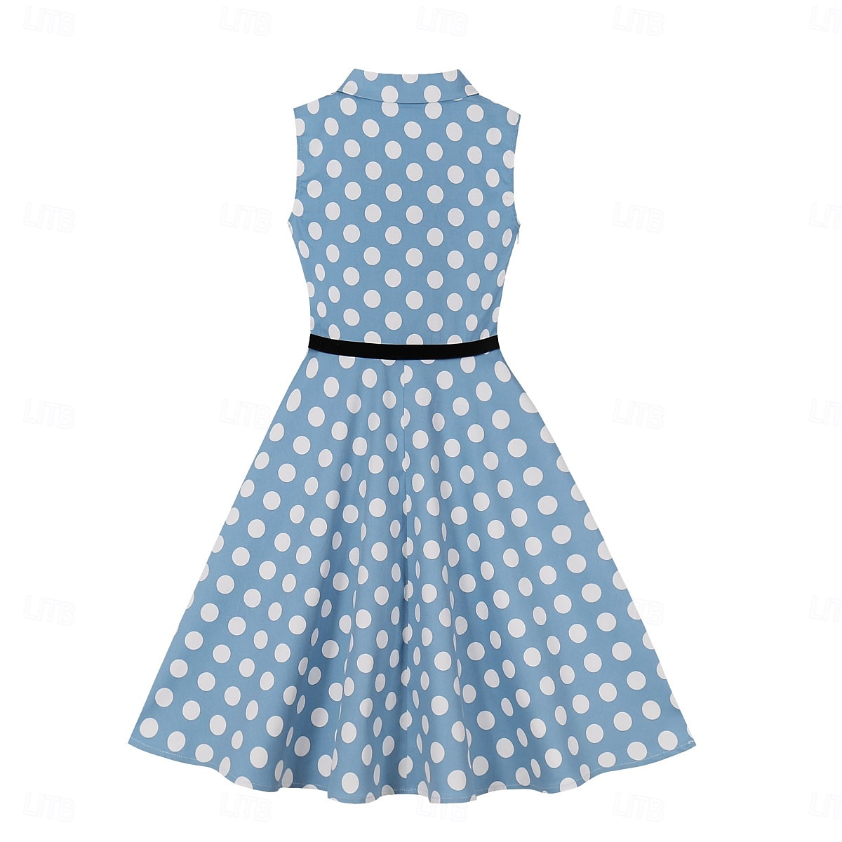 Retro 50. léta Rockabilly Šaty Houpací šaty Puntíky Maškarní kostým Dívčí Karneval Plesová maškaráda Denní nošení loučení se svobodou nevěsty Dětské Šaty Šaty pro návrat domů 2025 - $35.99 –P14