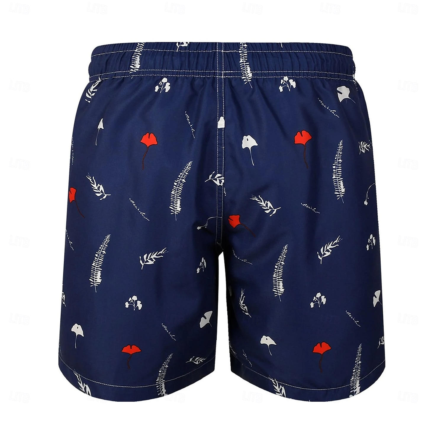 Men's Palm Leaf Tropical Plants Swim Shorts Board Shorts Swimming Trunks Mid Waist Streetwear Hawaiian Vacation Casual Beach Wear Pocket Drawstring Mesh Lining Designer Clothing Apparel 2025 - $19.99 –P2