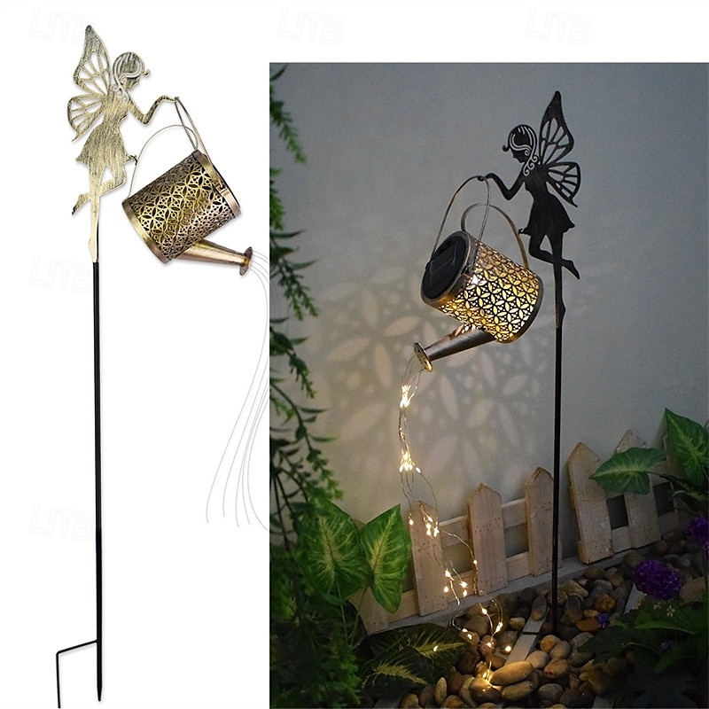 lampes solaires de jardin extérieur – soleil &Lampes solaires à LED en forme de flamme de lune, lampes de pelouse de paysage en fer rétro pour la décoration des allées, des cours et des patios de 2025 ? $31.47 –P2