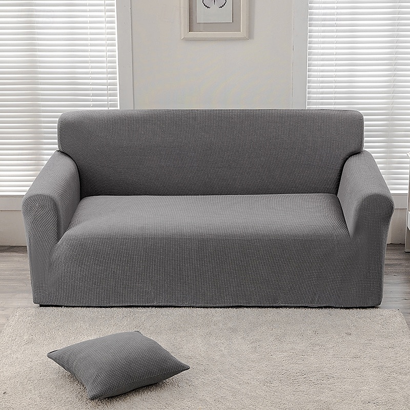 100 % wasserdichter, elastischer Sofabezug aus Maissamt, verstellbare Stretch-Schonbezüge, Ecksofabezüge, 1/2/3/4-Sitzer, L-Form 2025 - $39.99 –P15