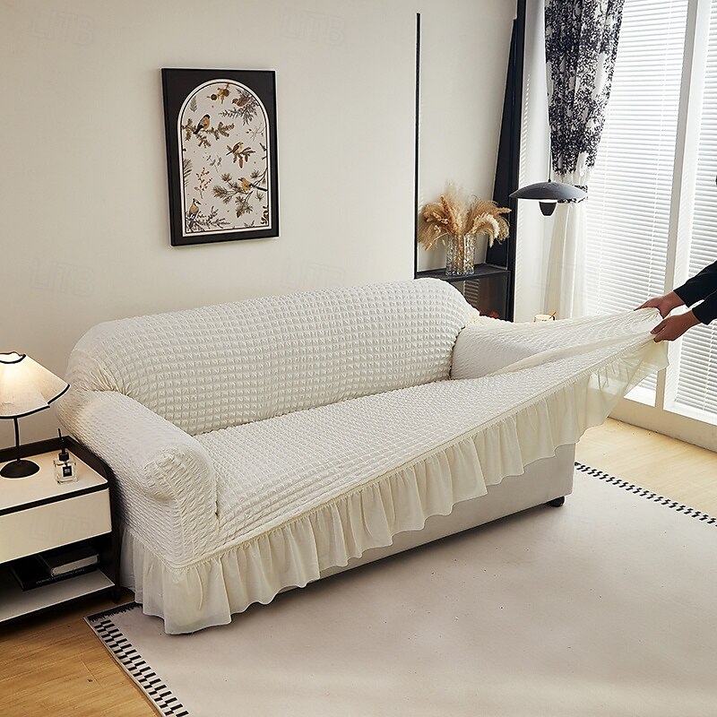 Elastic Jacquard Fabric Sofa Cover Stretch Couch Cover Sectional L Shape Sofa Slipcover Corner Case for Living Room 1/2/3/4 Seat 2025 - $47.99 –P14