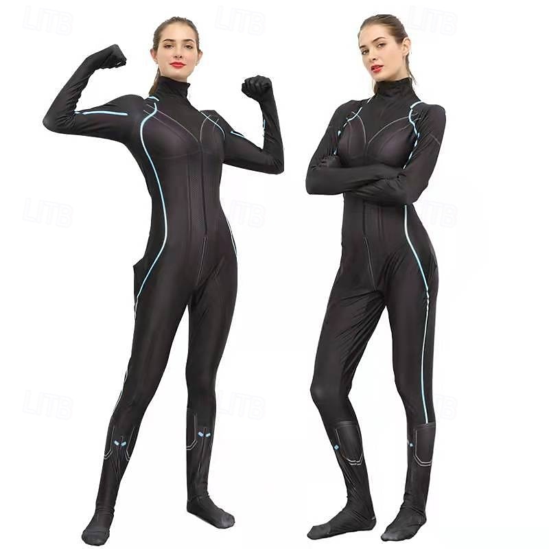 Supereroe Tute Zentai Costume Body Costume di Carnevale Cosplay Cosplay di film for Per donna Adulti Halloween Carnevale Performance Feste Addio al Nubilato del 2025 a $34.99 –P1