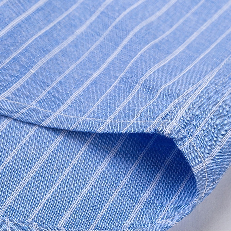 Per uomo Camicia Camicie Camicia con bottoni Banda Matrimonio Feste Blu chiaro Blu reale Blu Marrone Manica lunga Bavero Primavera Autunno Abbigliamento del 2025 a $36.99 –P11