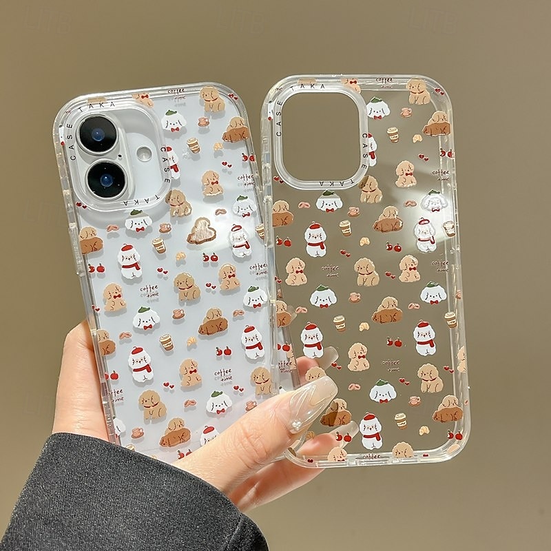 2025年 電話 ケース 用途 iPhone 16 iPhone 16プロ iPhone 16 Proマックス iPhone15 iPhone 15 Pro Max iPhone 14 Pro Max バックカバー 耐衝撃 カートゥン TPU アクリル  コレクション – $15.99 –P4