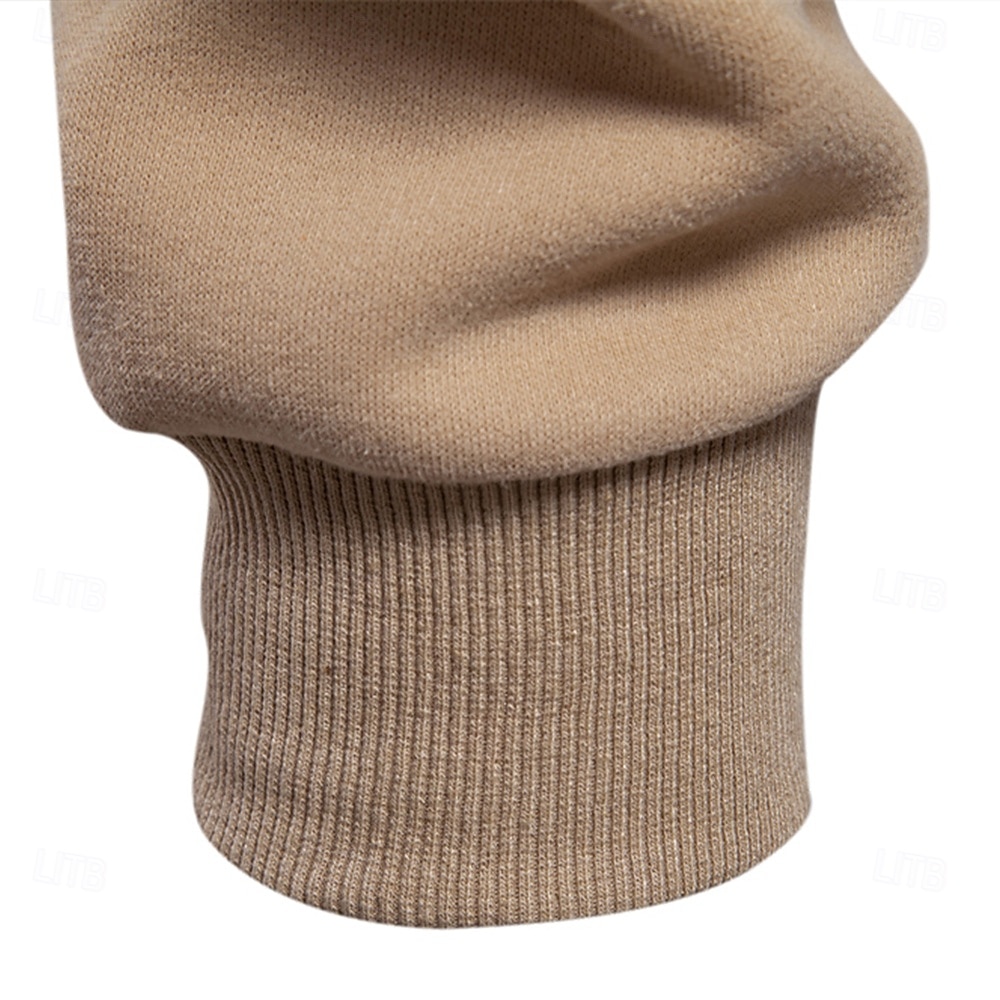 Herr Polo sweatshirt Gul Armégrön Rubinrött Blå Grön Kavajslag Färgblock Ledigt Dagligen Sport Ledigt Vår & Höst Kläder Pull Tröjor Långärmad 2025 - $25.99 –P22