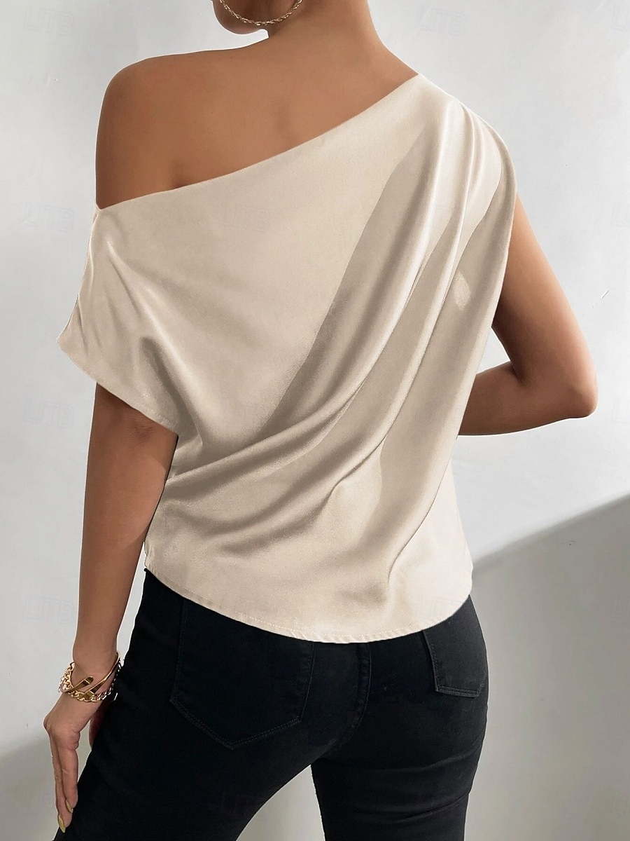 Women's Camisole Tank Top Solid Color Casual Sleeveless Crew Neck Regular Tops Daily Print Grass Green Green Beige Summer Spring 2025 - $25.99 –P8