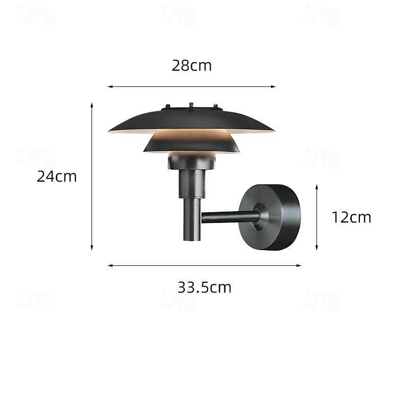 Stile nordico Illuminazione esterna da parete Lampade da parete per interni Metallo Luce a muro 110-120V 220-240V 7 W del 2025 a $307.09 –P3