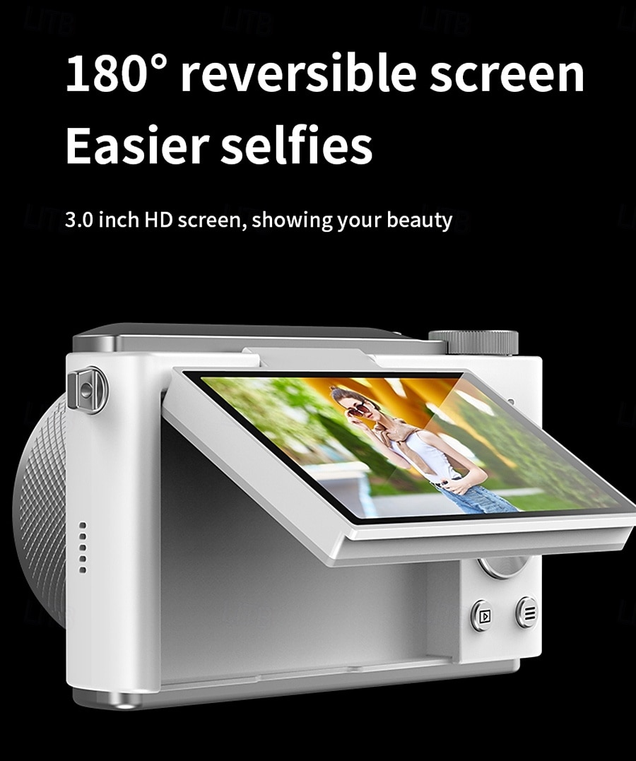 2025年 レトロファッション 64 メガピクセル デジタルカメラ 4k HD CMOS レンズ HD 広角撮影カメラ オプションの角度レンズ コレクション – $220.79 –P14