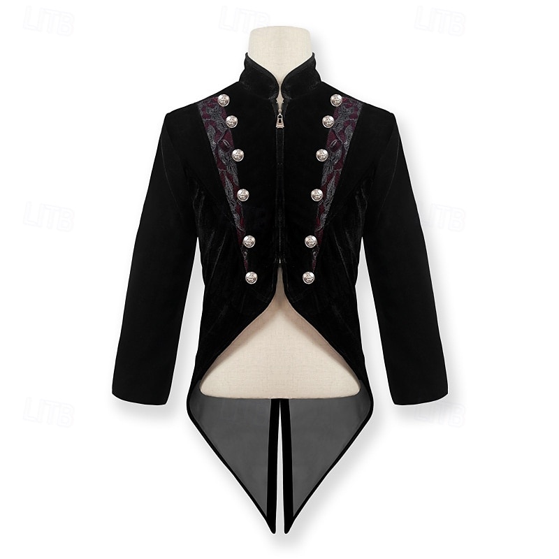 Punk y gótico Medieval Steampunk Abrigo Baile de Máscaras Vampiros Doctor de plaga Hombre Real Steampunk Carnaval Mascarada Fiesta Adulto Chaqueta 2025 - $44.99 –P2