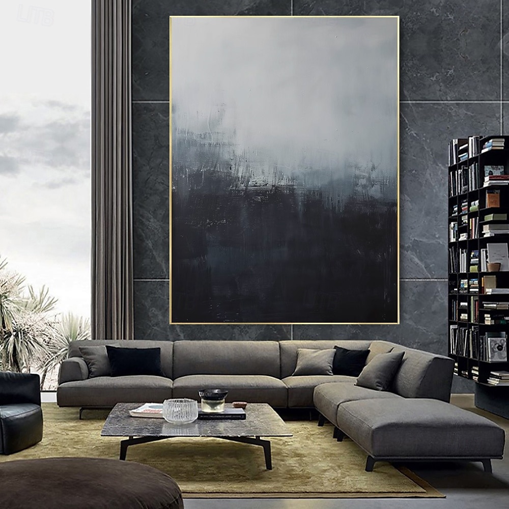 käsintehdyt öljymaalaukset kankaalle seinätaide koristelu moderni abstrakti koristekuvia olohuoneeseen kodin sisustukseen rullattu kehyksetön venyttämätön maalaus 2025 - $46.99 –P8