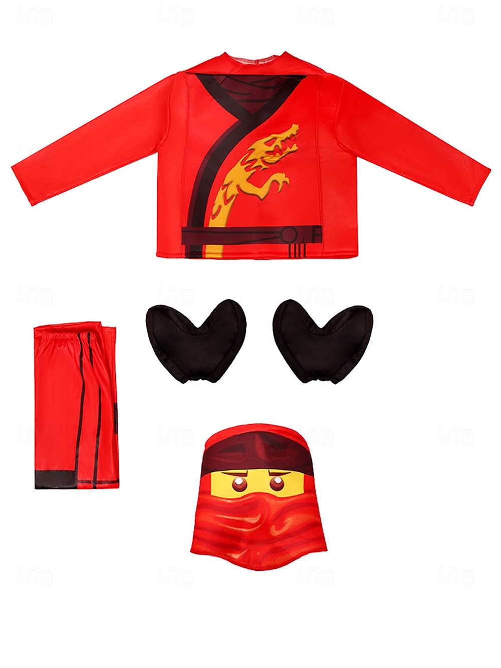 Ninja Cosplay kostým Úbory Legrační kostýmy cosplay Chlapecké Dívčí Dětské Výkon Párty předvečer Všech svatých Karneval Mardi Gras Jednoduchý karnevalový kostým 2025 - $42.09 –P9