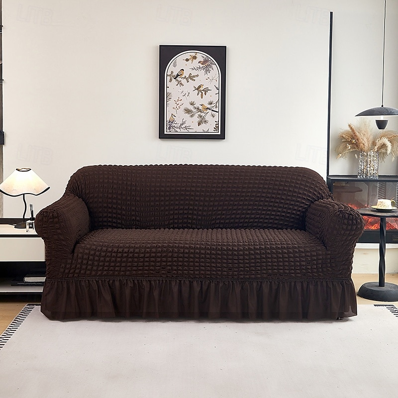 Elastic Jacquard Fabric Sofa Cover Stretch Couch Cover Sectional L Shape Sofa Slipcover Corner Case for Living Room 1/2/3/4 Seat 2025 - $47.99 –P9