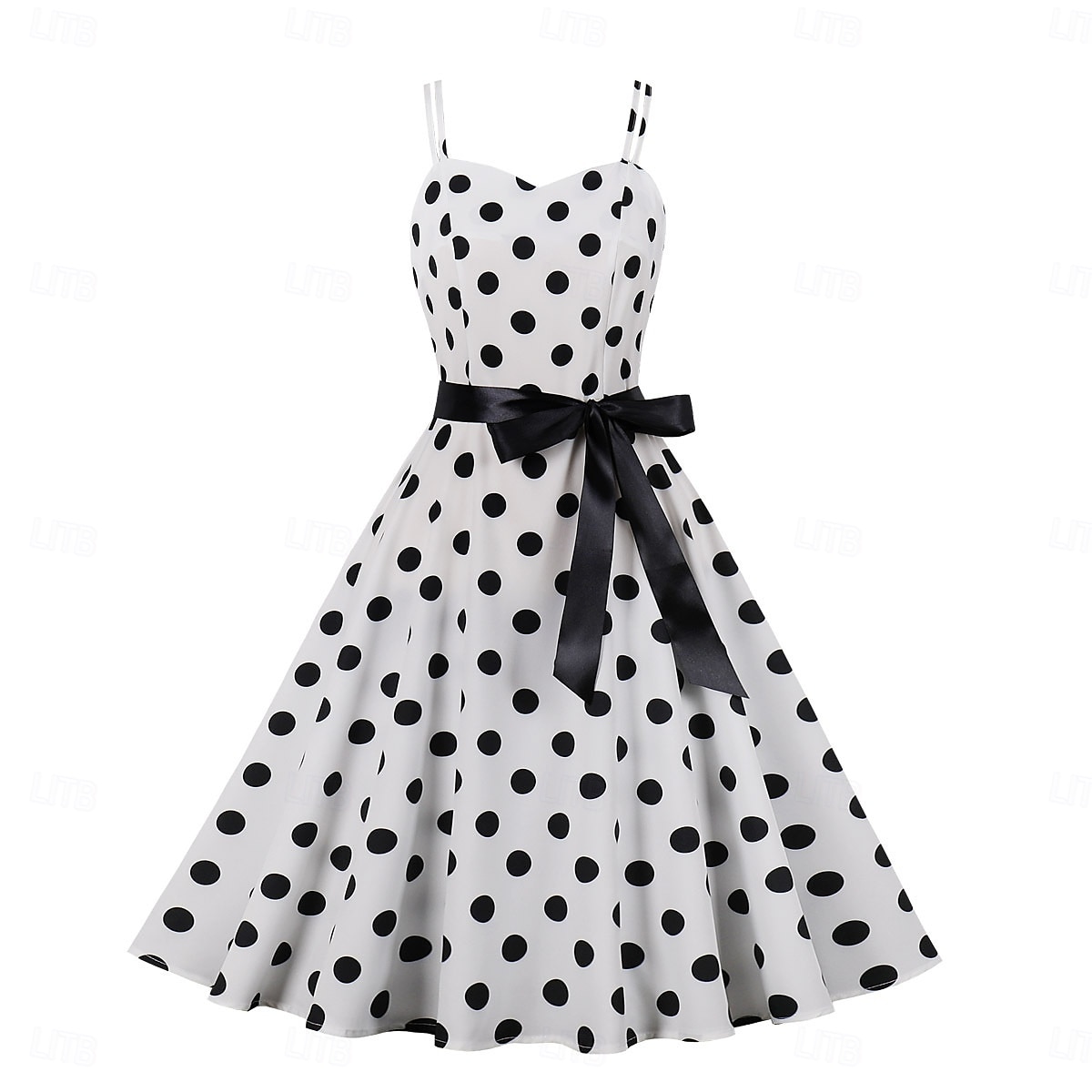 Retro Vintage 1950s Rockabilly Dress Swing Dress Polka Dot Women's Carnival Masquerade Daily Wear Bachelorette Party Adults' Dress Homecoming Dresses 2025 - $21.99 –P2