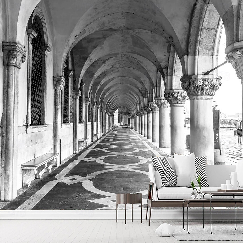 Landskap Hule 3D Tapet Hjem Dekorasjon Vegg Mural Rull Peel og Stick Avtagbart PVC/Vinyl Materiale Selvklebende/Krever Lim Veggdekorasjon Stue 2026 - $16.99 –P16