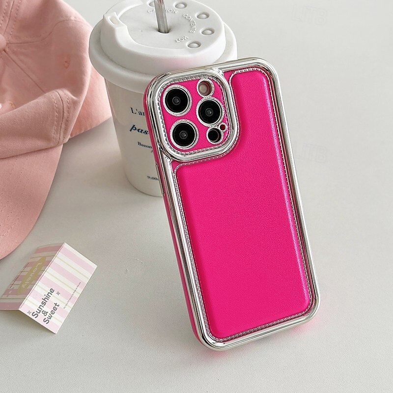 τηλέφωνο tok Για iPhone 16 Pro Max Plus iPhone 15 Pro Max Plus iPhone 14 13 12 11 Pro Max Plus Mini Πίσω Κάλυμμα Ανθεκτική σε πτώσεις Ρετρό TPU Επιμετάλλωση 2025 - $13.99 –P12