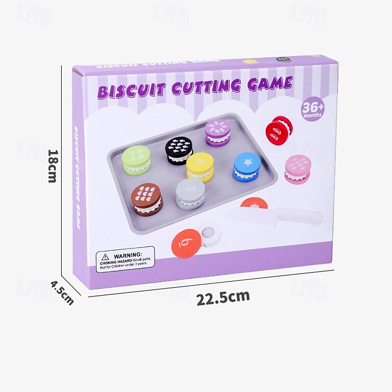 Zabawki Edukacyjne Zestaw Zabawek Kuchennych dla Niemowląt Krojenie Żywności do Aktywności Przedszkolnych Udawanie Zabawek Kuchennych dla Dzieci Zestaw Sortowania Kolorów dla Chłopców i Dziewczynek 2026 - $32.99 –P9