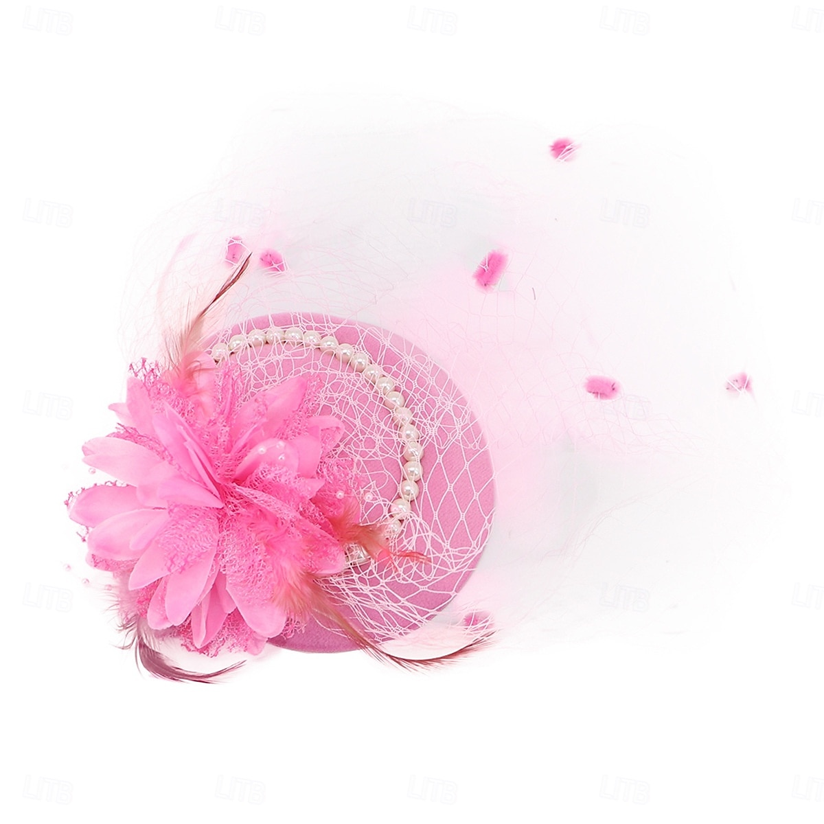 Hatter Sinamay Fedora Bryllup Aftenselskap cocktail Elegant Årgang søt stil Med Blomster Hodeplagg Hodeplagg 2025 - $14.99 –P7