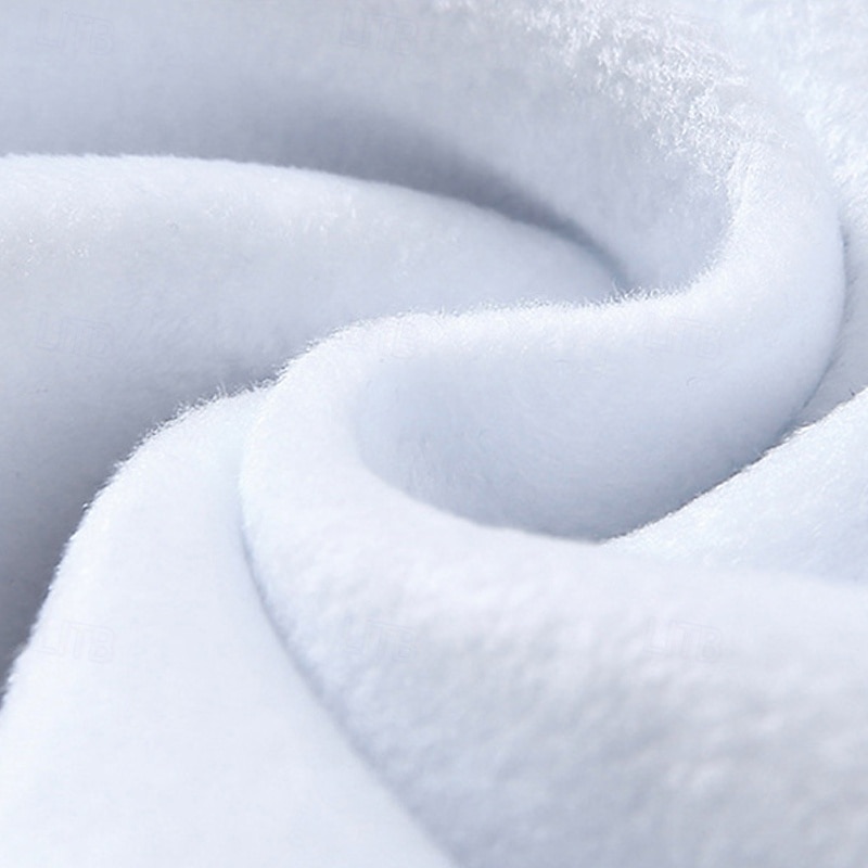 Herr Skjorta Knapp upp skjorta Randig Bröllop Fest Vit Marinblå Blå Himmelsblå Långärmad Kavajslag Höst Vinter Kläder Fleece 2025 - $29.99 –P18