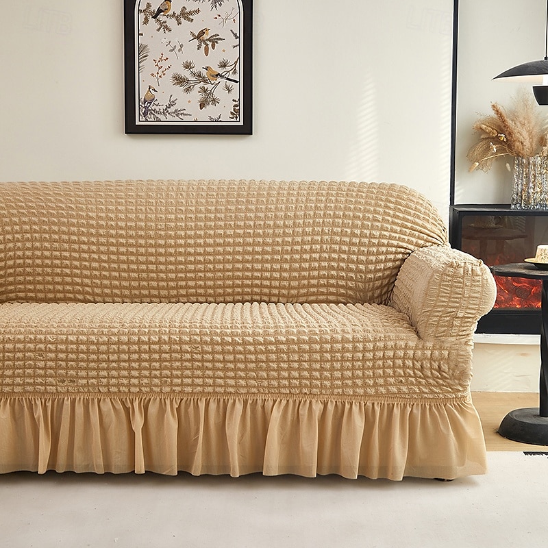 Elastic Jacquard Fabric Sofa Cover Stretch Couch Cover Sectional L Shape Sofa Slipcover Corner Case for Living Room 1/2/3/4 Seat 2025 - $47.99 –P16