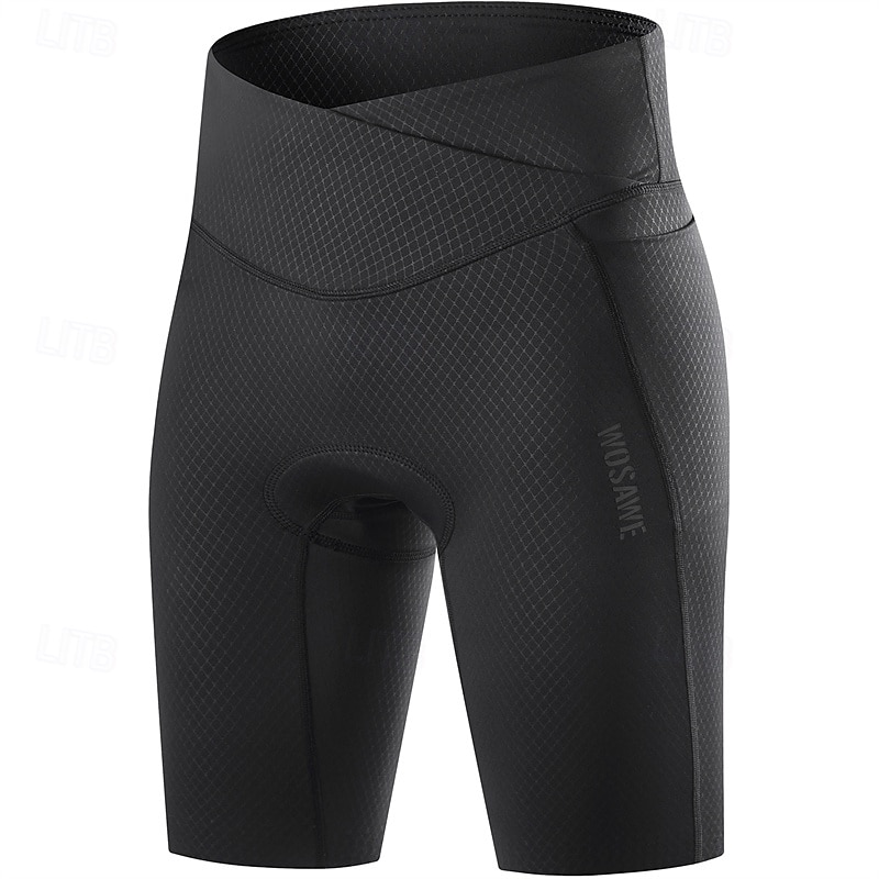 WOSAWE Homens Calções de bicicleta Bermudas Acolchoadas Para Ciclismo Moto Calção Shorts acolchoados / camurça Assenta Relaxadamente Esportes Respirável Secagem Rápida Confortável Preto Azul Roupa de 2025 por $49.59 –P7