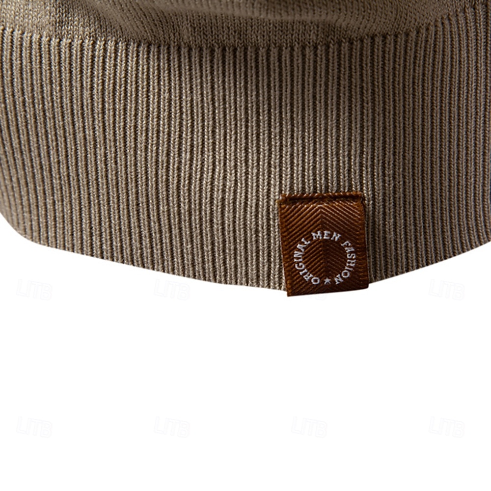 Voor heren Polo Gebreide polo Formeel Werk Meeuwenhalsband Korte mouw Kleurenblok Lapwerk Zomer Marineblauw Khaki Leger Groen Polo 2025 - $26.99 –P7