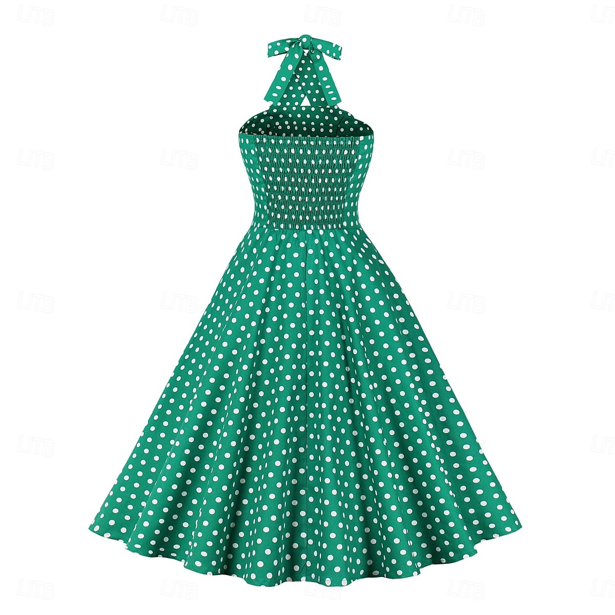 Retro Vintage 1950er Kleid Swing-Kleid Tupfen Damen Karneval Maskerade Alltagskleidung Junggesellinnenabschiedsparty Erwachsene Kleid Abschlussballkleider 2025 - $27.99 –P3