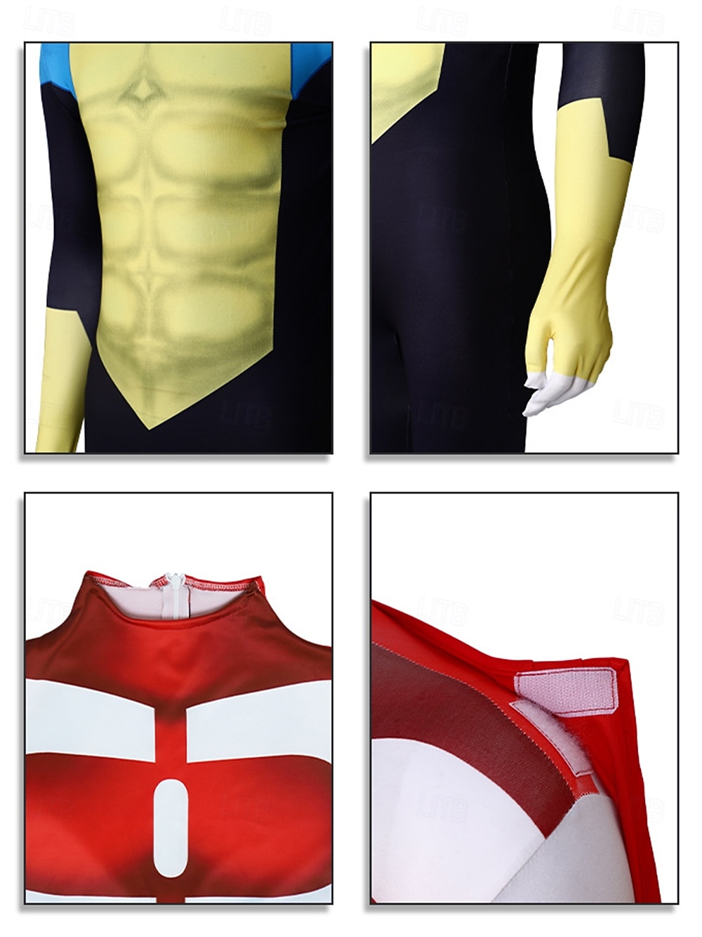 Invinciboy Cosplay Costume de cosplay Combinaison Cosplay for Garçons Enfant Adulte Carnaval Mascarade Événement / Fête Mascarade de 2026 ? $38.99 –P12