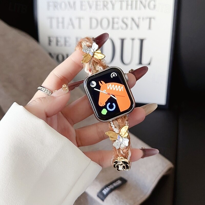 Solo Loop Kompatibilis valamivel Apple Watch óraszíj 38mm 40mm 41mm 42mm 44mm 45mm 49mm Női Anyag Csere óraszíj mert iwatch Ultra 2 Series 9 8 7 SE 6 5 4 3 2 1 2025 - $17.99 –P10