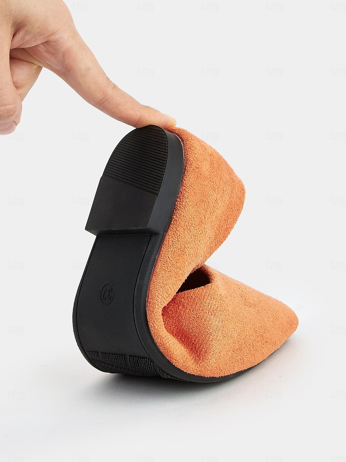 pantofi cu slip-on clasici pentru femei din piele intoarsa artificiala pentru uzura de zi cu zi, birou si calatorii 2025 - $18.99 –P4
