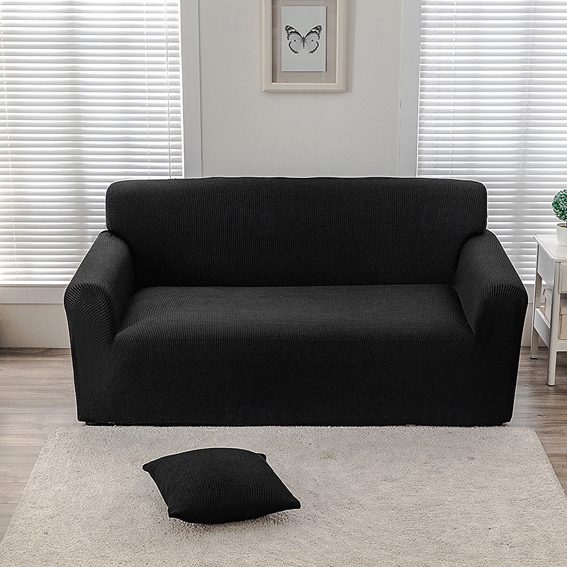 100 % wasserdichter, elastischer Sofabezug aus Maissamt, verstellbare Stretch-Schonbezüge, Ecksofabezüge, 1/2/3/4-Sitzer, L-Form 2025 - $39.99 –P5