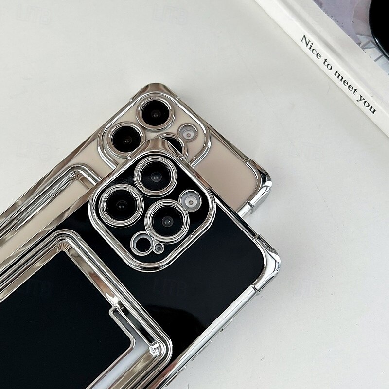 telefon Etui Til iPhone 16 15 14 Pro Max Plus iPhone 13 12 11 Pro Max Mini Bakdeksel Kortspor Støtsikker Kontor / Bedrift TPU 2025 - $11.99 –P2