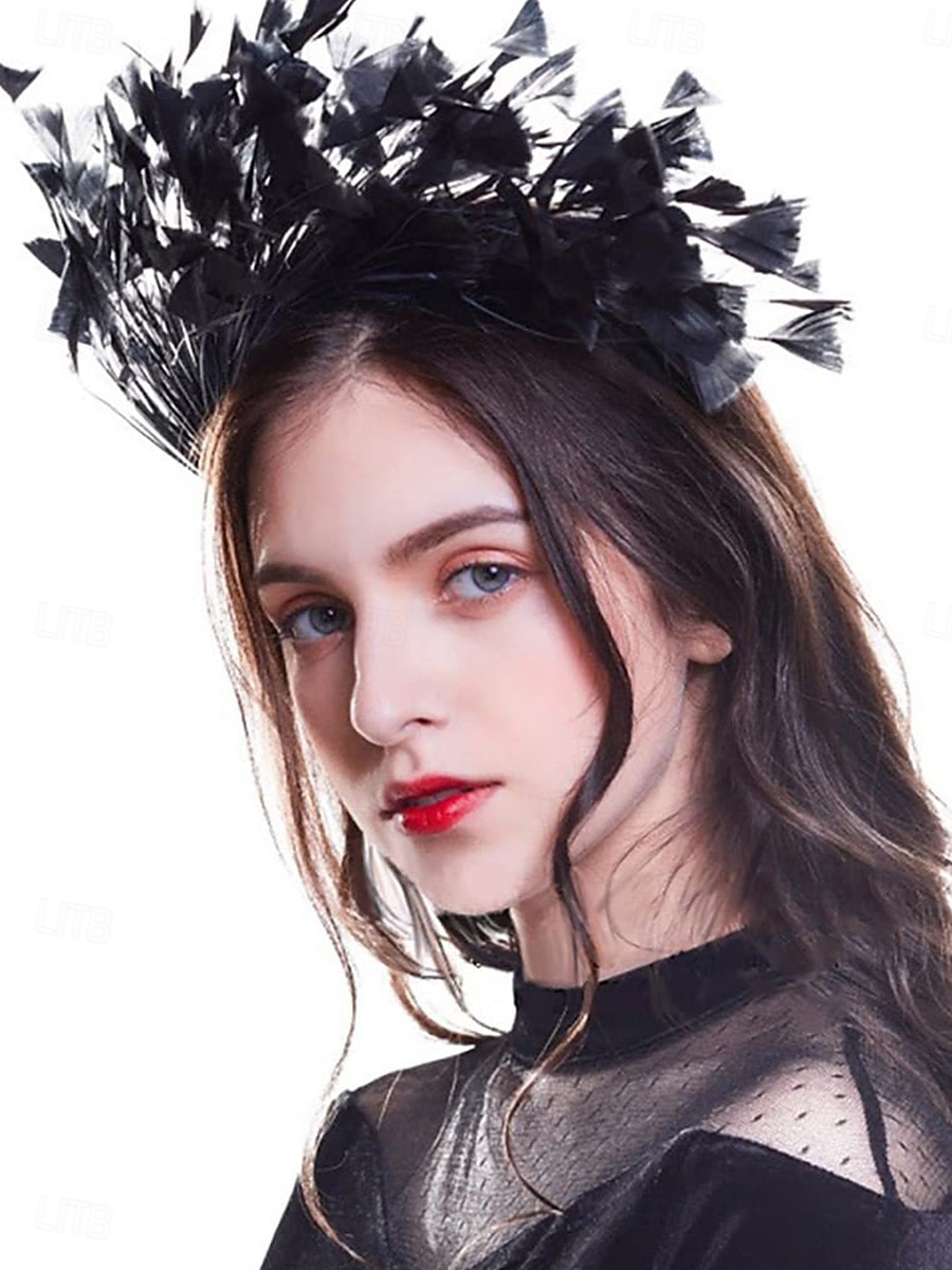 Elegante Cappello Eventi La Capelli Da Sposa Affascinante Di Piume Rosa, Copricapo Di Pattern Floreali Cocktail Da Festa Da 16,57 € | DHgate