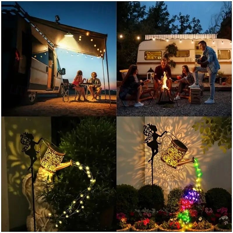 luzes solares de jardim à prova d'água ao ar livre chaleira luz lâmpada de gramado natal jardim piscina jardim acampamento ao ar livre atmosfera decoração iluminação de 2026 por $24.99 –P6