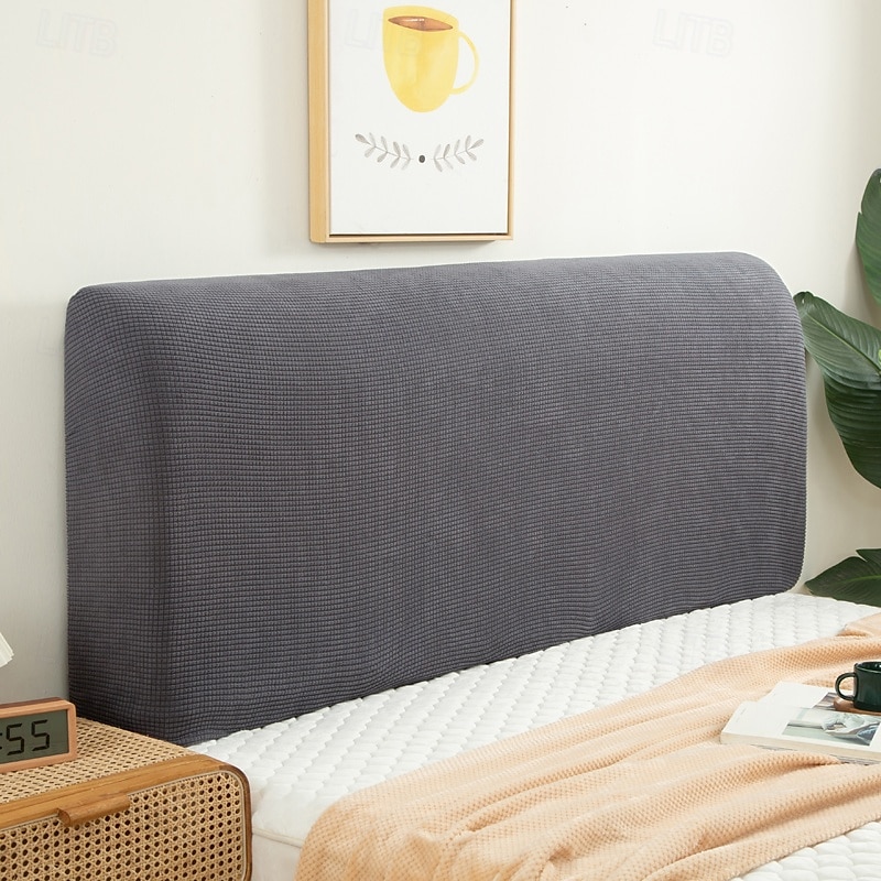 Elastic Double Bed Headboard Cover Corn Velvet for Bed Room Hotel Protection Dust Bedhead Cover 2025 - $19.99 –P14