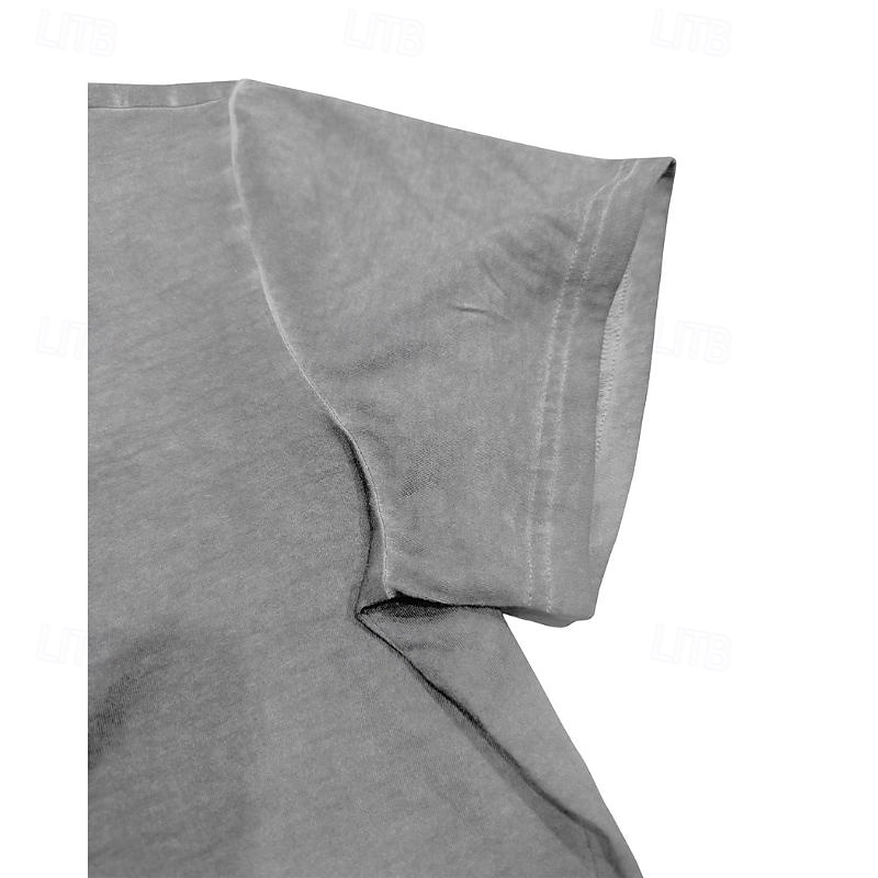 Pánské Tričko s knoflíkem Tričko Henley Trička Tričko Top Krátký rukáv Henley Léto Klasický Plná / Jednobarevná Módní Designové S přezkou Dovolená ulice Jdeme ven Modrá Fialová Tmavě šedá Top tričko 2025 - $26.99 –P2
