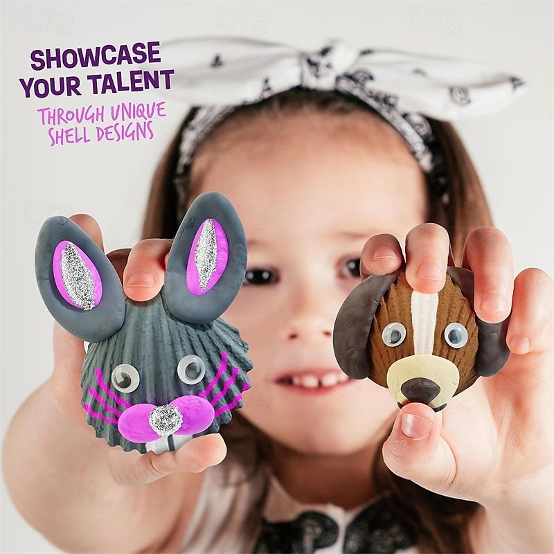 kit de peinture de coquillages pour enfants - arts &cadeaux d'artisanat pour garçons et filles - kits d'activités d'artisanat de Pâques - jouets cadeaux d'activités artistiques créatives pour les 6 7 de 2025 ? $27.99 –P6