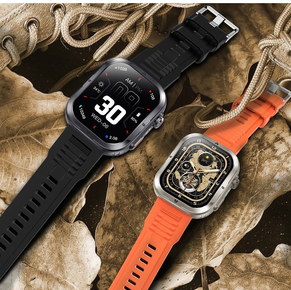 696 MK86 Εξυπνο ρολόι 2.01 inch Έξυπνο ρολόι Bluetooth Βηματόμετρο Υπενθύμιση Κλήσης Παρακολούθηση Ύπνου Συμβατό με Android iOS Γυναικεία Άντρες Κλήσεις Hands-Free 2025 - $47.99 –P17