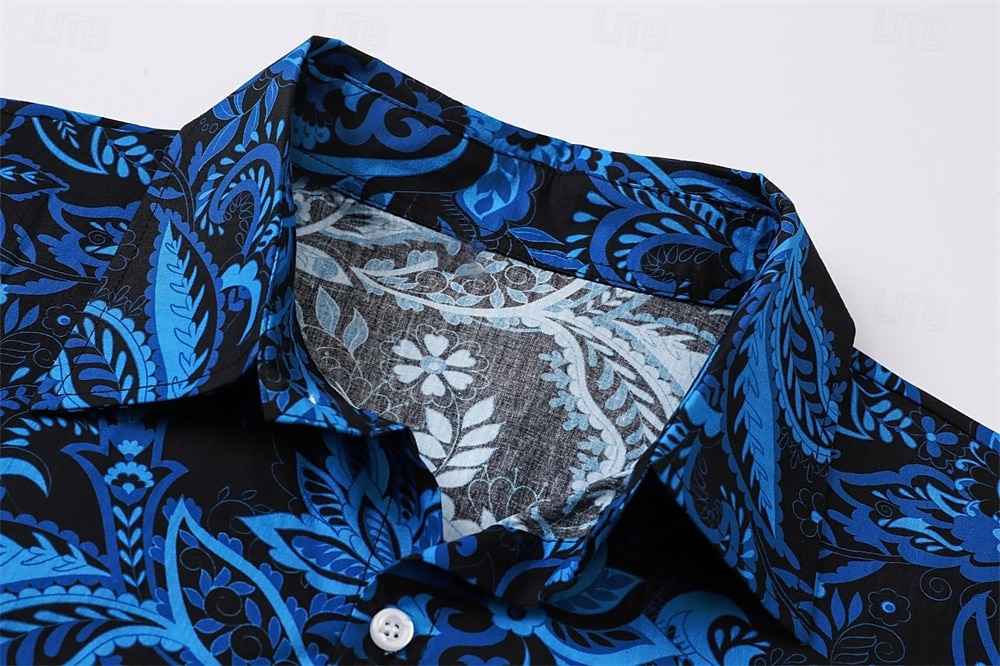 Retro 70. léta Tričko Aloha košile Hippie Kašmírový vzor Pánské Dovolená Párty Pride Parade Dospělé Tričko 2025 - $20.99 –P12
