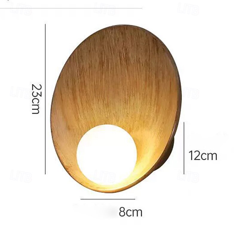 Wall Lamp Lights Resin Wall Lights LED 9.1in Glass Wall Lamp Indoor Corridor Aisle Stairs Lighting Fixture for Living Room Bedroom Den Art Design Wall Sconces 110-240V 5W 2025 - $112.99 –P7