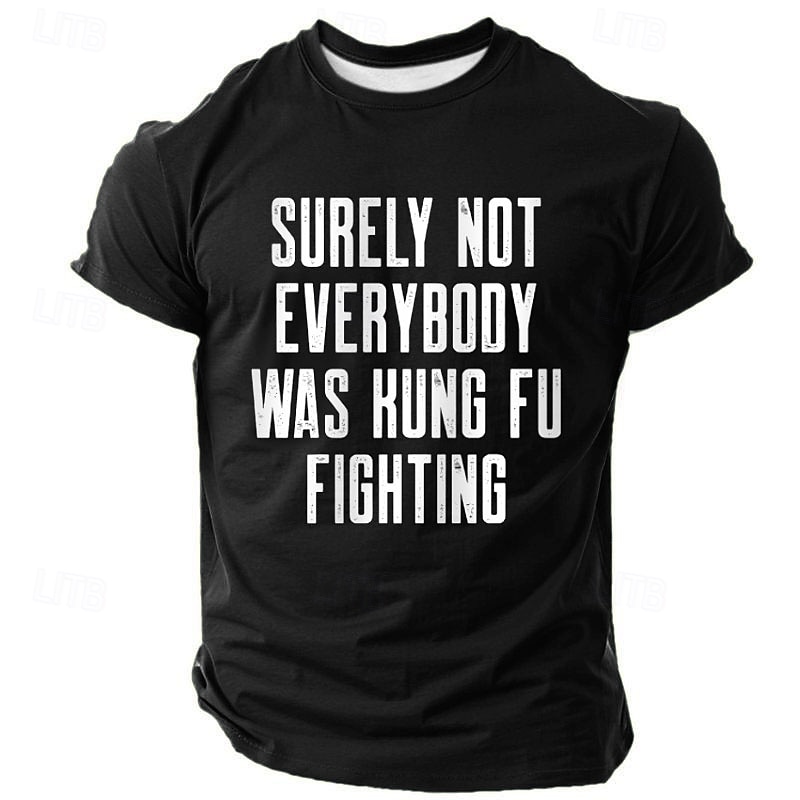 Herr Rolig T-shirt Kortärmad T-shirt 3D-tryck Rund hals Skjorta Mode Dagligen Gata Dagligen Svart Blå Grön Sommar Vår Kläder S M L XL XXL XXXL 2025 - $17.99 –P1