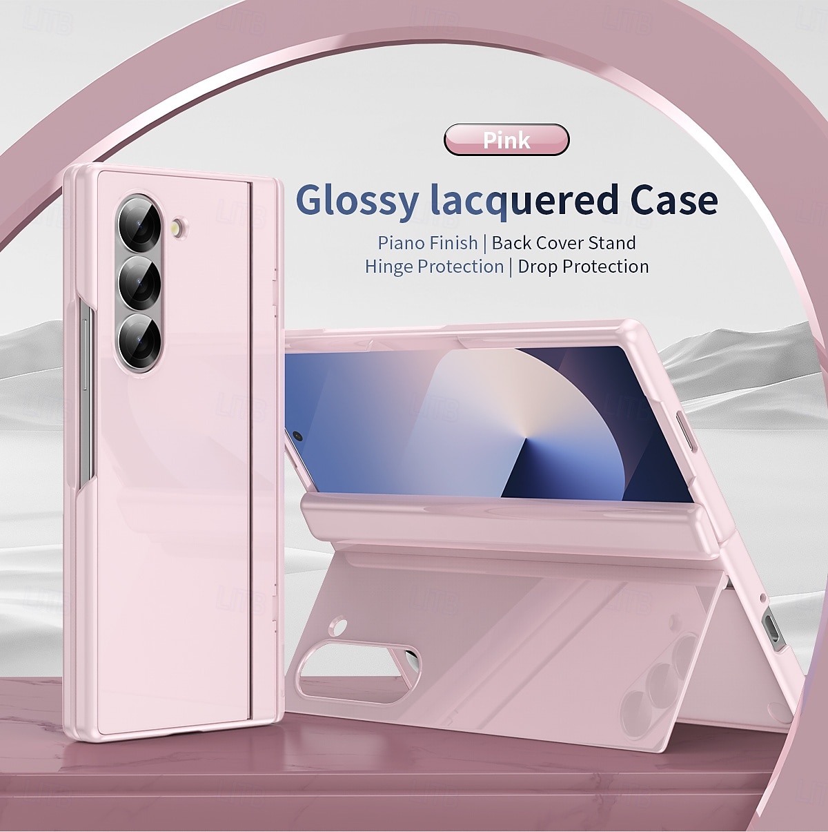 telefono Custodia Per Samsung Galaxy Piega a Z 6 Z Fold 5 Z Fold 4 Z Fold 3 Per retro Con supporto Resistente agli urti Retrò PC del 2025 a $33.99 –P4